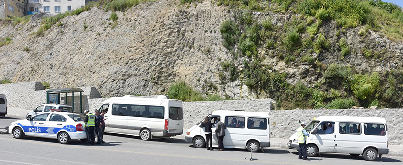 Ticari taşıtlarda denetimler başladı