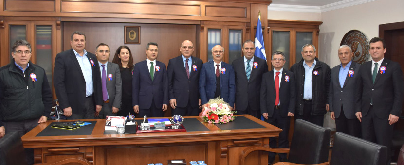 Vergi Dairesi Başkanı Akçay'dan TESOB'a ziyaret