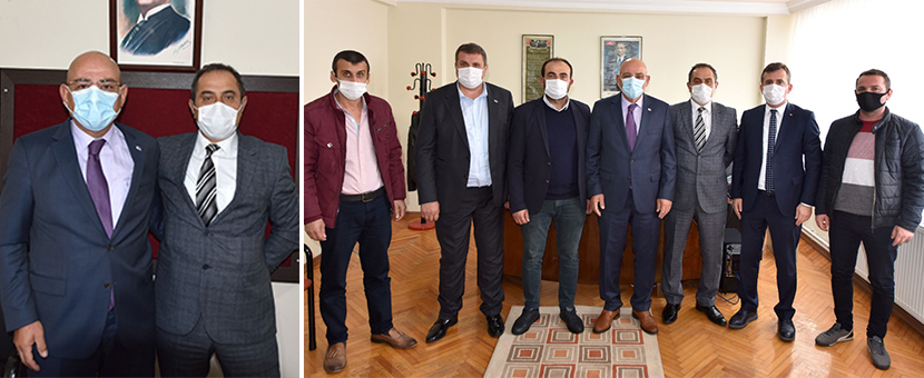 Başkan Kara'dan Başkan Erdoğdu'ya tebrik ziyareti