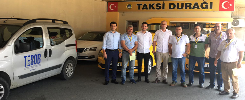 Trabzon'da taksilerde tarife denetimi yapıldı