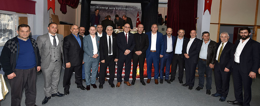 Başkan Kara ve oda başkanlarından Düzköy'e tebrik ziyareti