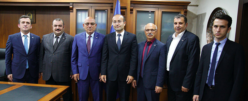Daire Başkanı Ücer'den TESOB'a ziyaret