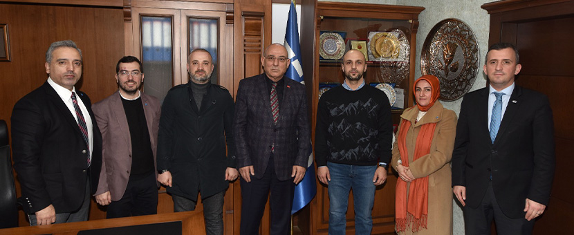 DEVA Partisi heyetinden TESOB'a ziyaret