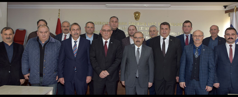 Vali Ustaoğlu'ndan TESOB'a ziyaret