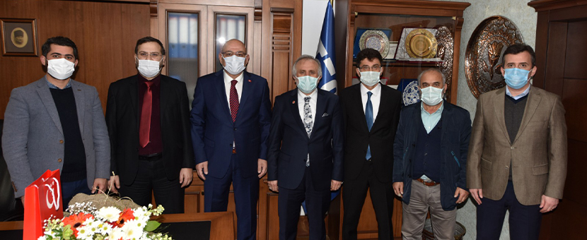 Saadet Partisi'nden TESOB'a ziyaret