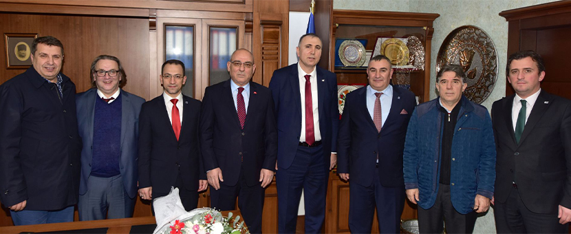 Serbest Muhasebeci ve Mali Müşavirler Odası'ndan TESOB'a ziyaret