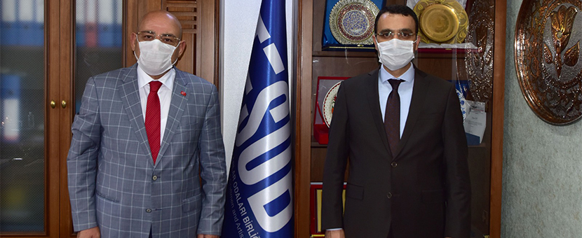 SGK İl Müdürü Akbay'dan TESOB'a ziyaret