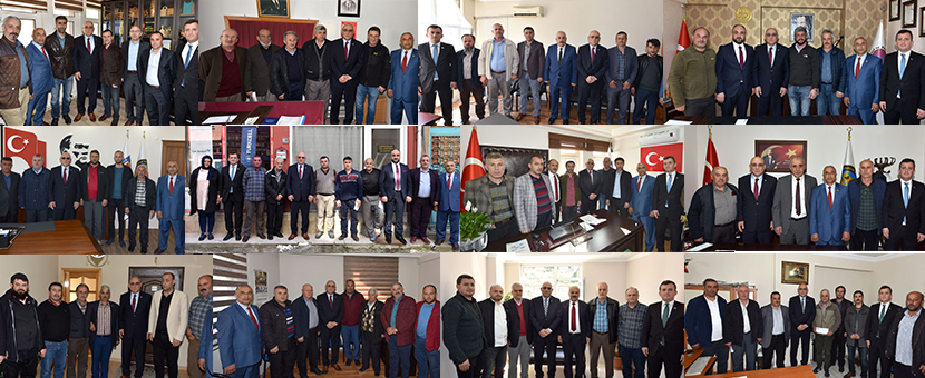 Başkan Kara oda ziyaretlerini sürdürüyor